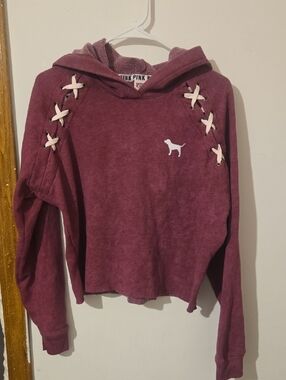 Victoria's Secret PINK Hooded Pullover - Maroon
